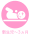 新生児～3ヵ月